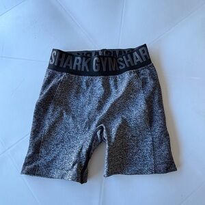 Gymshark Charcoal and Black Active Shorts